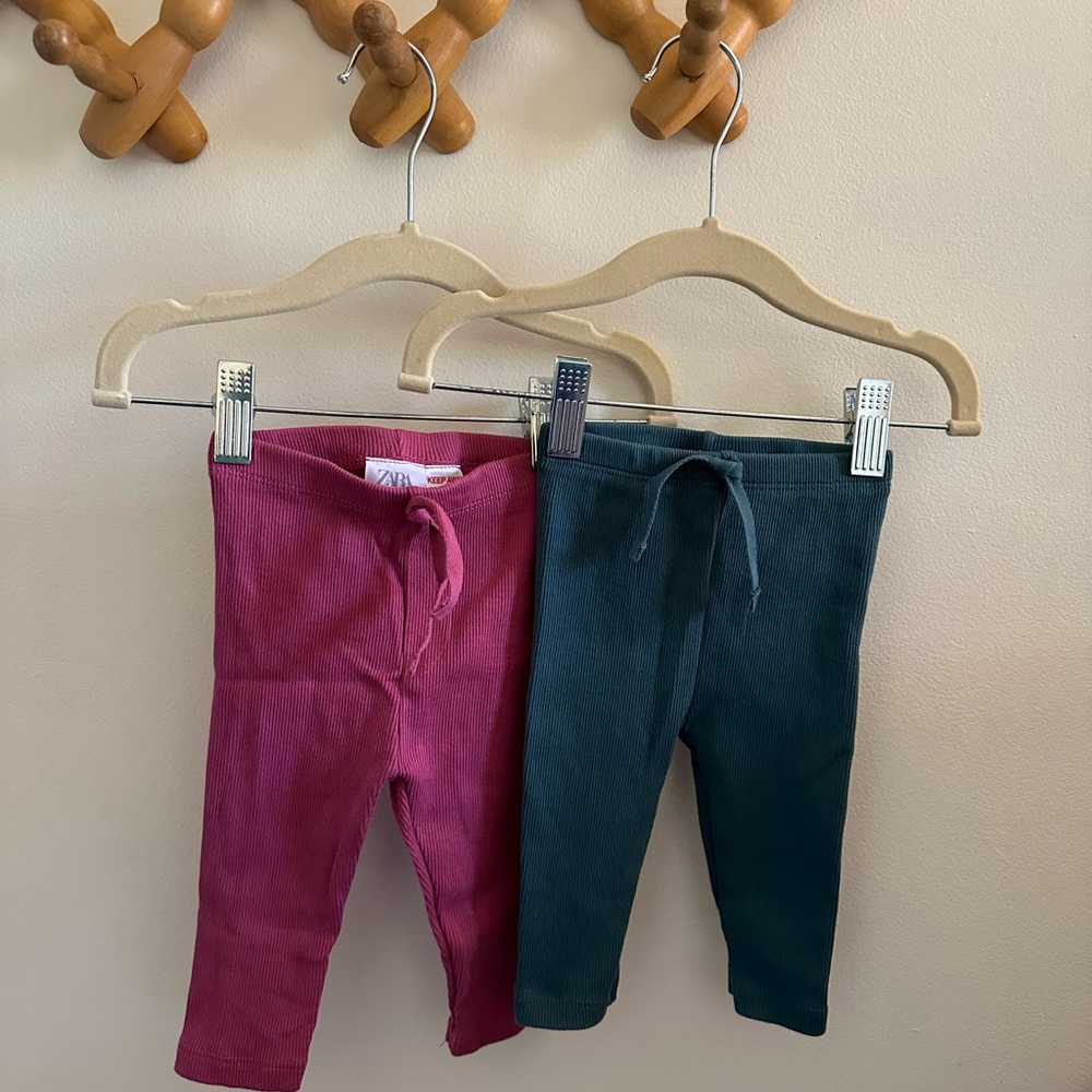 Bundle of two pairs Zara pants leggings
